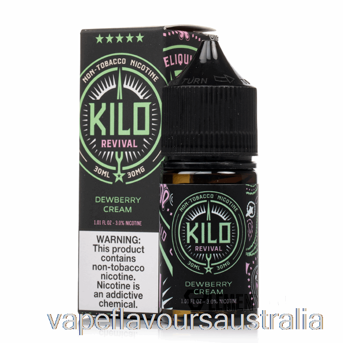 Vape Flavours Australia Dewberry Cream - KILO Revival Salts - 30mL 50mg